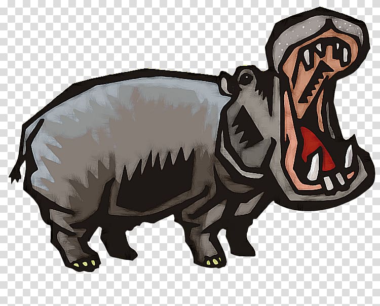 Pig Hippopotamus , pig transparent background PNG clipart