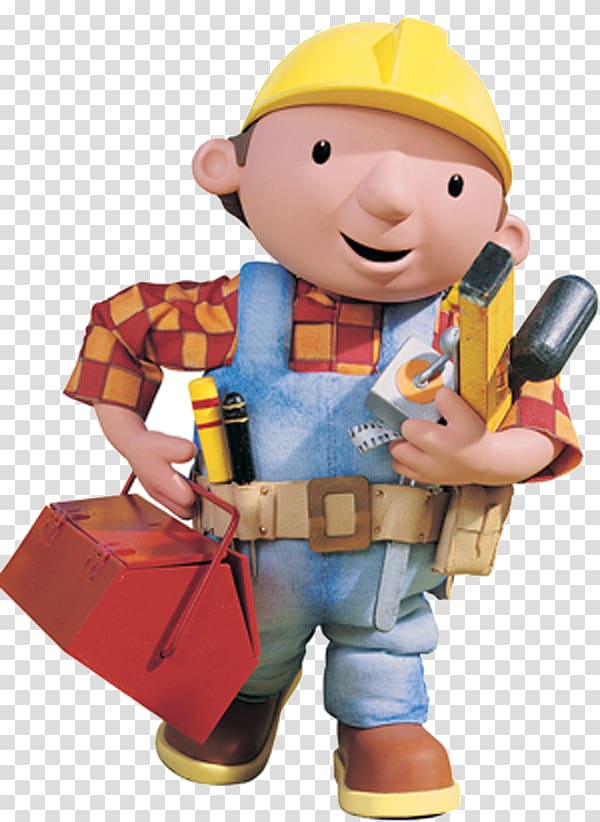 Television show Radio Bob Can We Fix It?, builder transparent background PNG clipart