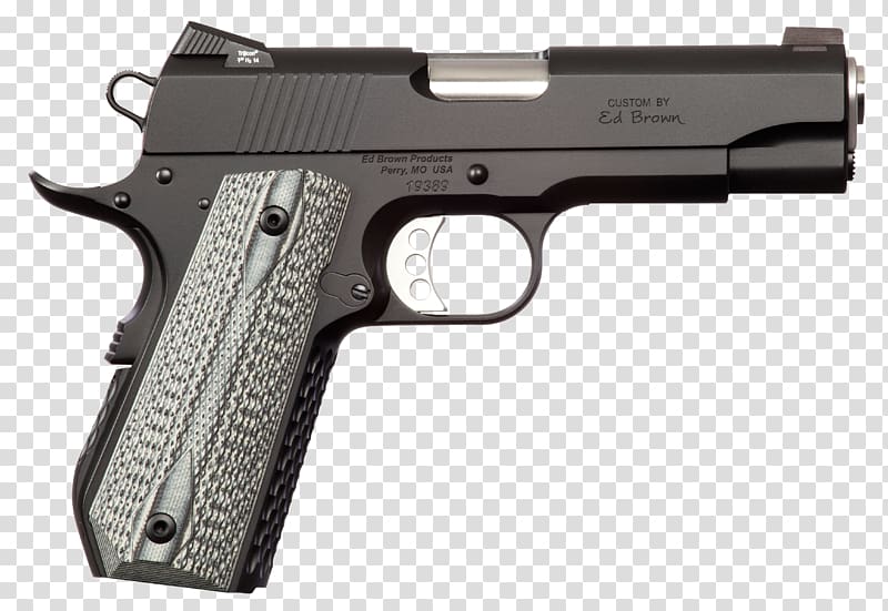 .45 ACP M1911 pistol Semi-automatic pistol Firearm Automatic Colt Pistol, colt transparent background PNG clipart