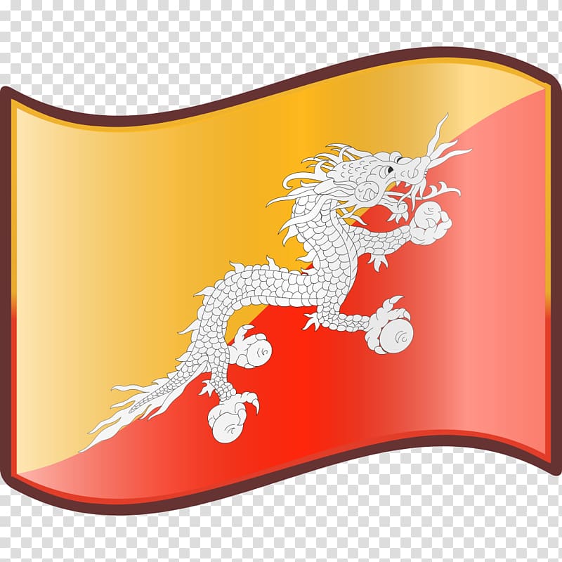 Flag of Bhutan Doklam National flag, Flag transparent background PNG clipart