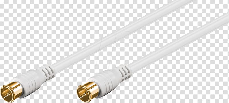 Coaxial cable Electrical cable Network Cables F connector IEEE 1394, kabel transparent background PNG clipart