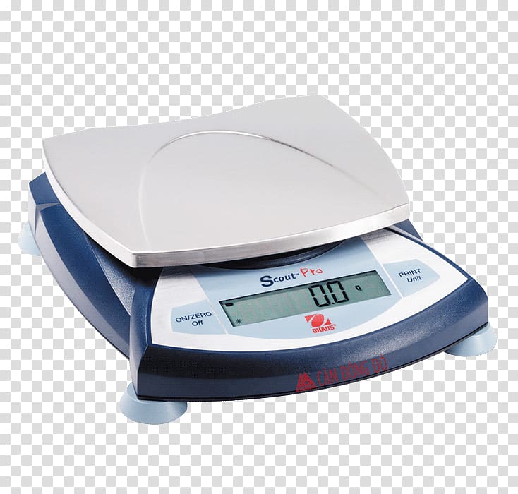 Measuring Scales Electronics Laboratory Ohaus Scout Pro SP-401, Tin Can Day transparent background PNG clipart