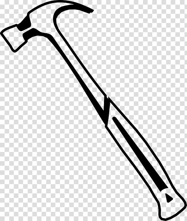 Drawing Hammer Tool , hammer transparent background PNG clipart
