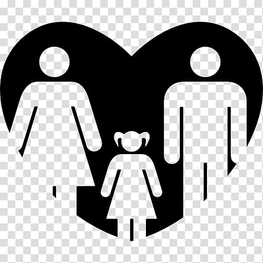 Family Heart Symbol Love, daughter transparent background PNG clipart