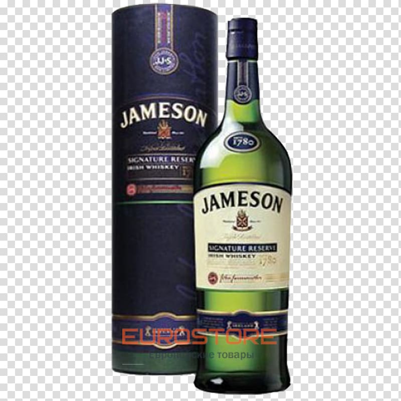 Jameson Irish Whiskey Liqueur Jameson Distillery Bow St. Alcoholic drink, jameson transparent background PNG clipart