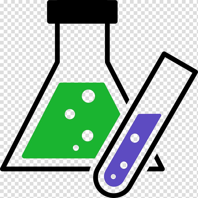 Laboratory Flasks Chemistry Erlenmeyer flask , science transparent background PNG clipart