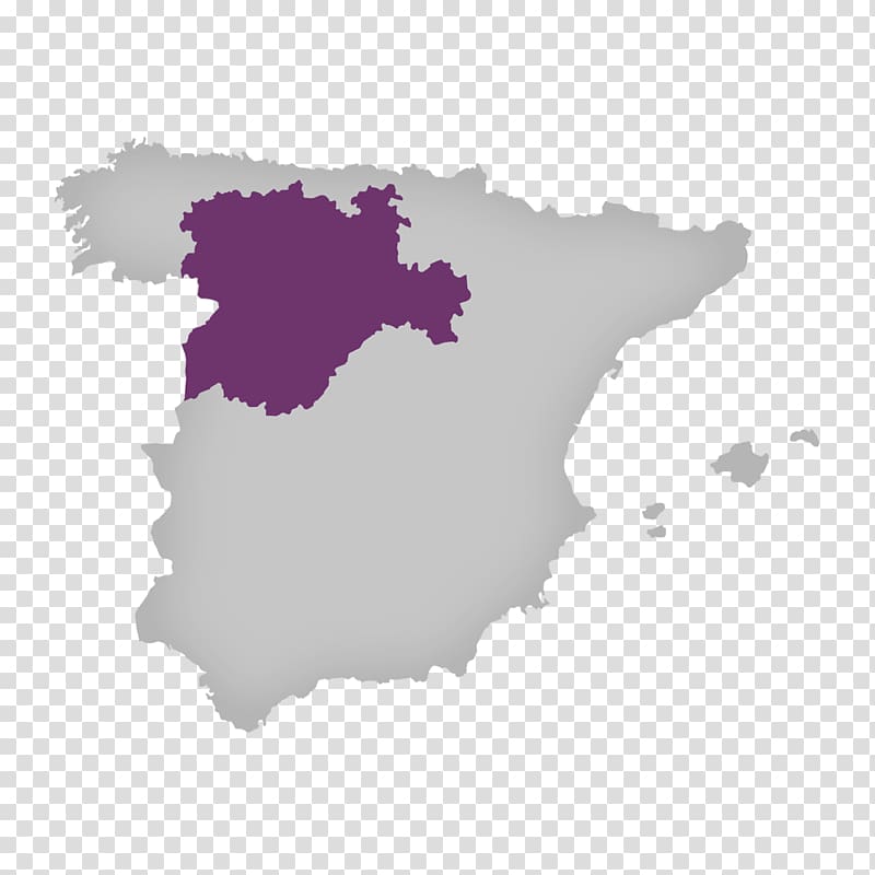 Spain Map, Leon transparent background PNG clipart