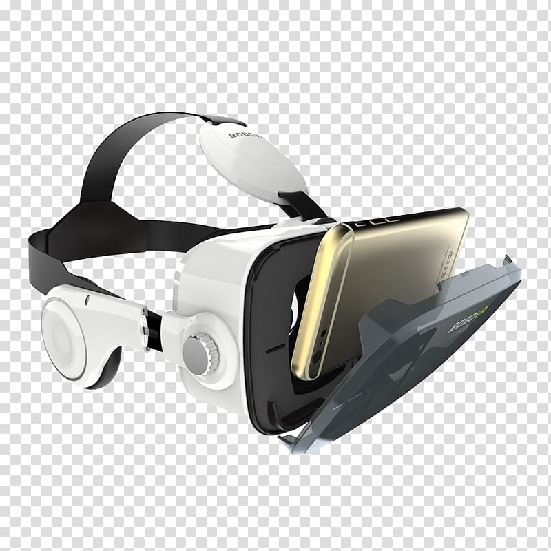 Virtual reality headset BMW Z4 Google Glass Immersion, VR Virtual Reality Technology transparent background PNG clipart