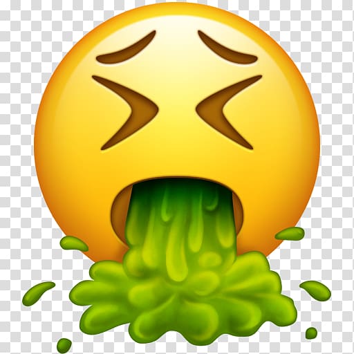 green sick emoji