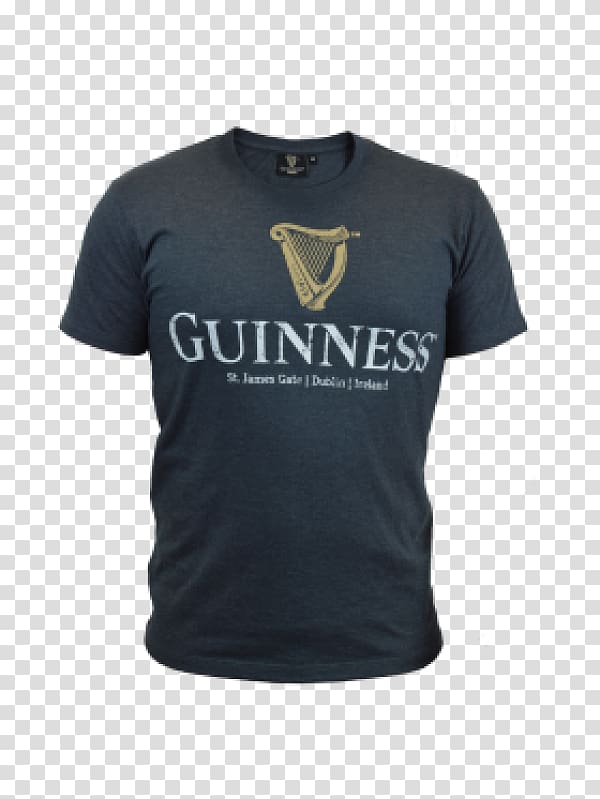 T-shirt Guinness Sleeve Logo Font, T-shirt transparent background PNG clipart