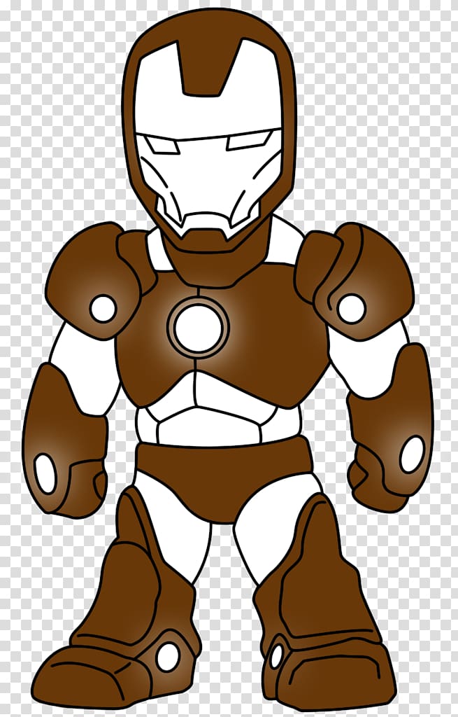 Iron Man Captain America Pepper Potts Hulk Character, Chibi iron man transparent background PNG clipart