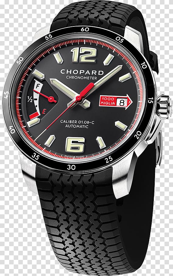 Chopard Mille Miglia Fleurier Watch Chronograph, watch transparent background PNG clipart