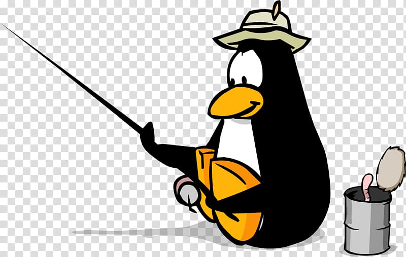 Club Penguin Island Ice fishing, penguins transparent background PNG clipart
