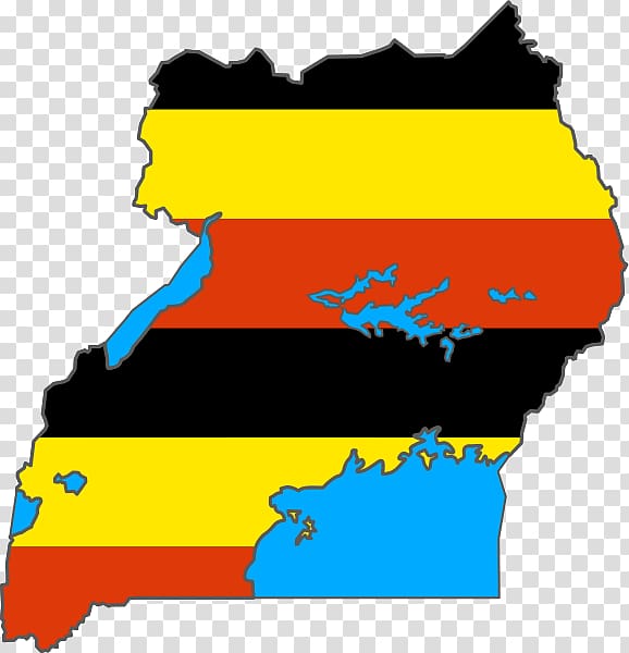 Flag of Uganda File Negara Flag Map, pull color flag transparent background PNG clipart