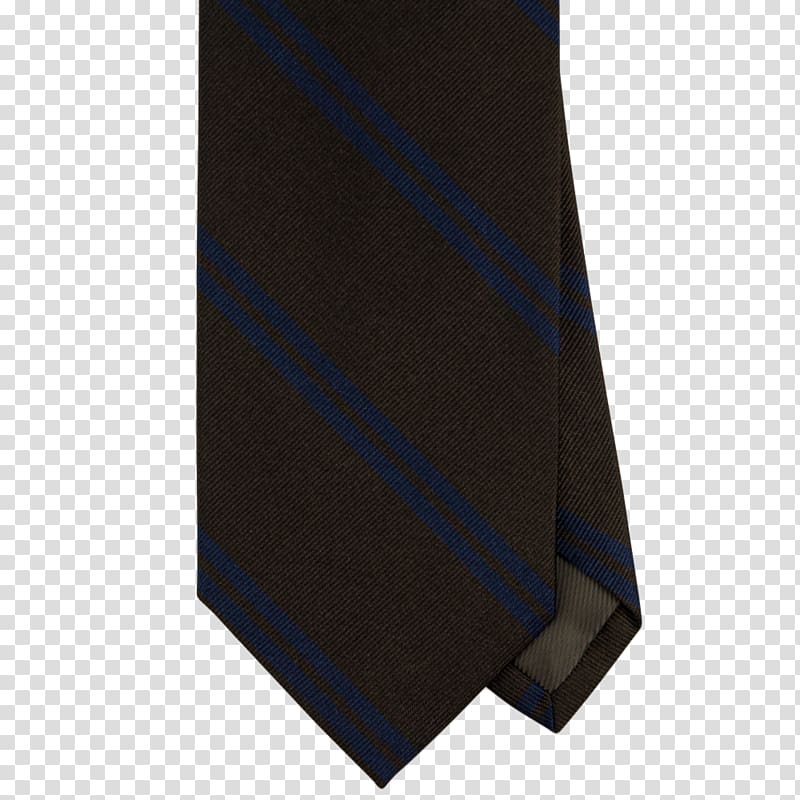 Cobalt blue Necktie, brown stripes transparent background PNG clipart