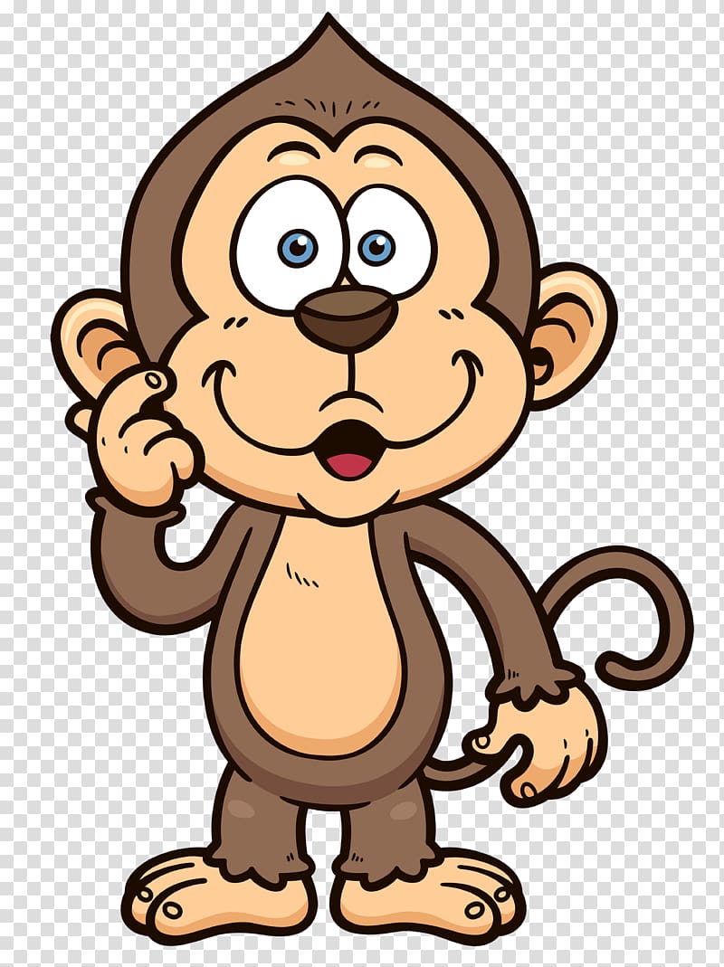 Baby Monkeys Cartoon , cartoon transparent background PNG clipart