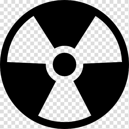 Radioactive decay Hazard symbol Radiation Radioactive contamination Sign, others transparent background PNG clipart