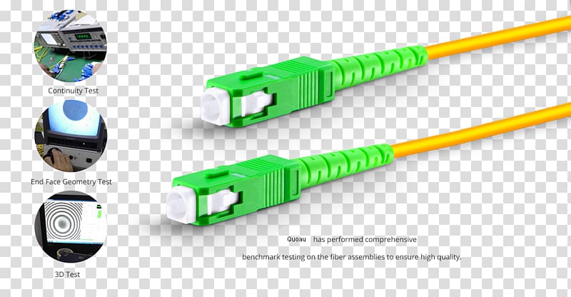 Network Cables Single-mode optical fiber Optical fiber connector Patch cable, optic fiber transparent background PNG clipart
