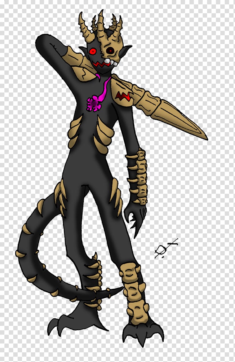 Demon Sword Costume design Cartoon Legendary creature, demon transparent background PNG clipart