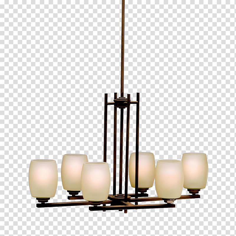 Chandelier Landscape lighting Sconce, modern chandelier transparent background PNG clipart
