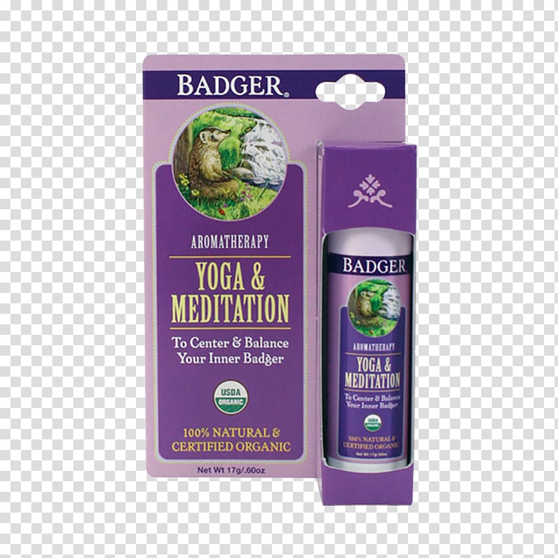 Lip balm Sunscreen Badger Balm Essential oil Skin care, yoga meditation transparent background PNG clipart