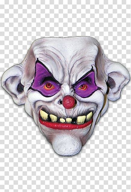 Joker It Mask Clown Halloween costume, joker transparent background PNG clipart