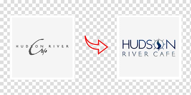Logo Brand Hudson River, River Cafe transparent background PNG clipart