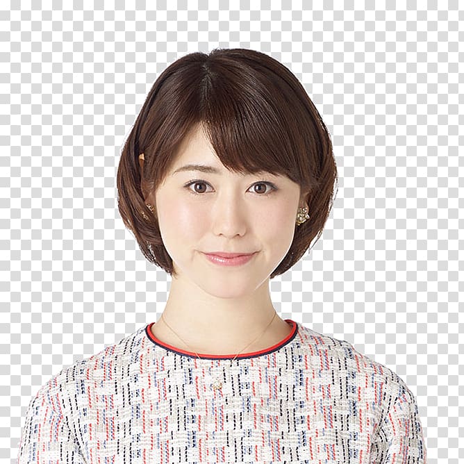 Maiko Tenmei Ariyoshi Hanseikai HoriPro Person Announcer, smiling woman transparent background PNG clipart