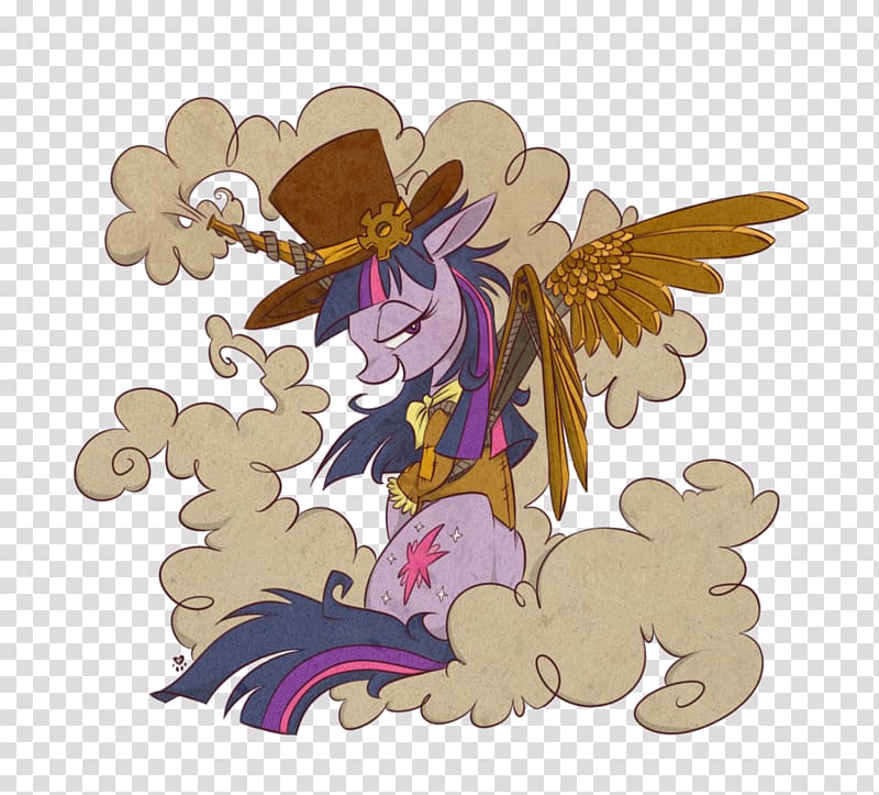 My Little Pony Twilight Sparkle Steampunk , gypsy mind reader transparent background PNG clipart
