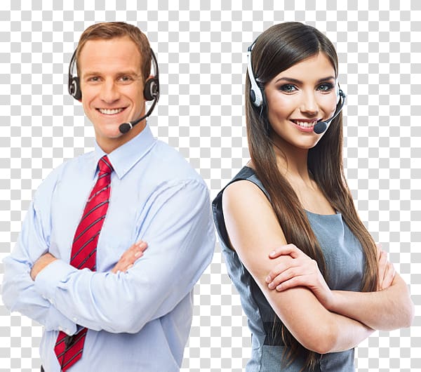 man and woman wearing business attire and headsets illustration, Call Center Girl Call Centre Customer Service, call center transparent background PNG clipart