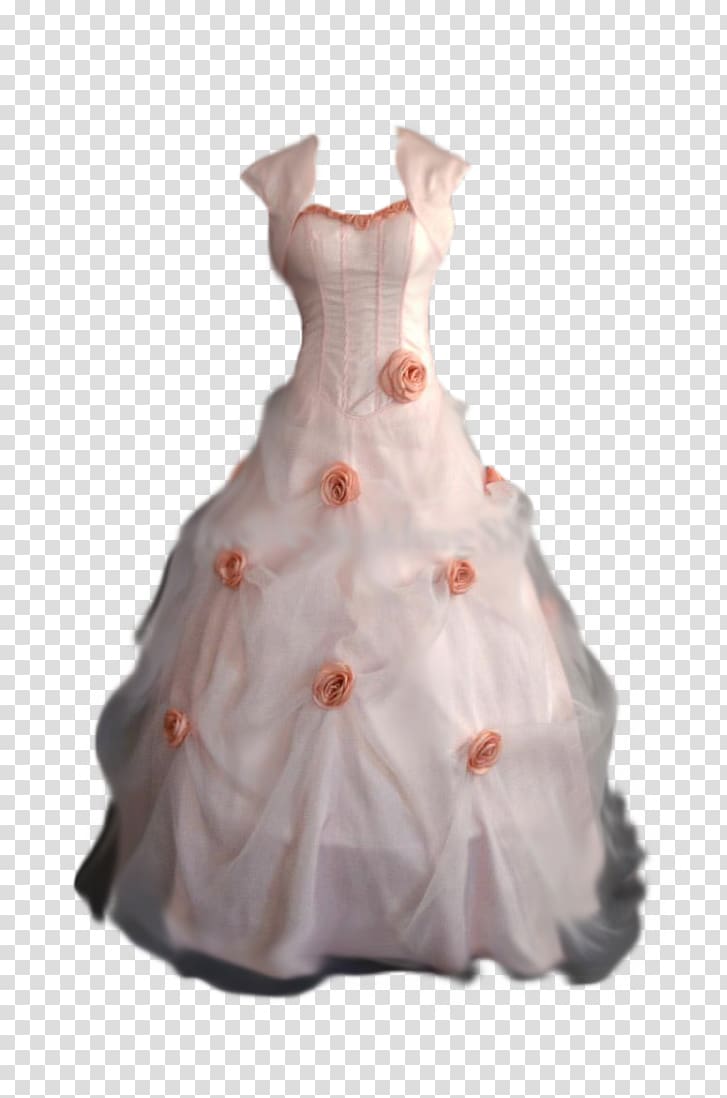 Wedding dress Ball gown Clothing, gown transparent background PNG clipart