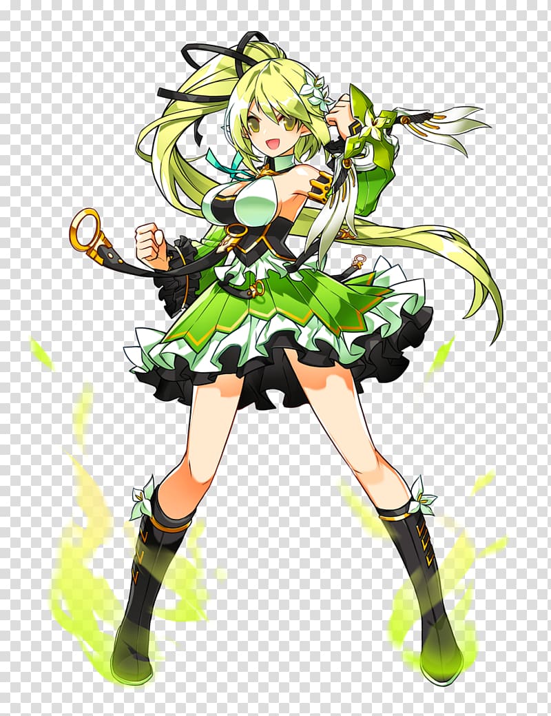 Elsword Character Drawing Fan art, clenched transparent background PNG clipart