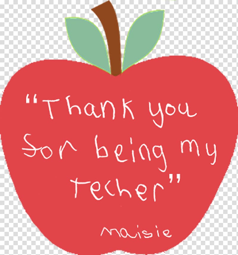 Apple Paperweight Teacher , teacher transparent background PNG clipart