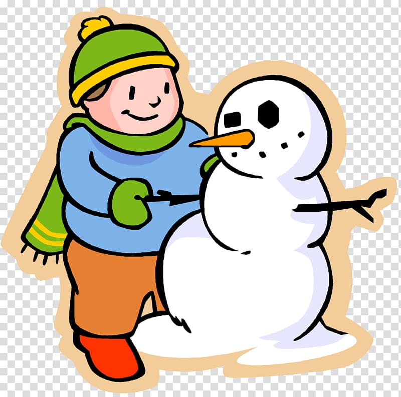 Snowman Child Drawing Winter, Third Grade transparent background PNG clipart