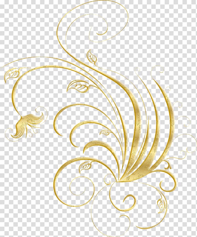 Ornament Gold , chalk Spiral transparent background PNG clipart