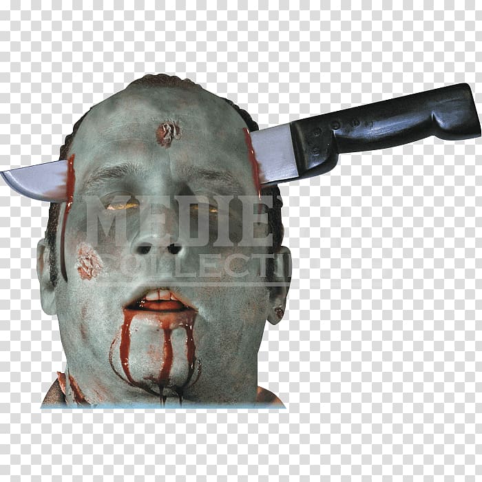 Zombie knife Clothing Accessories Costume Halloween, tombstone with zombie hand transparent background PNG clipart