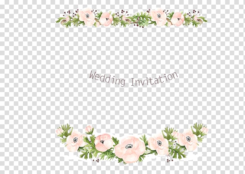 wedding invitation text on blue background, Wedding invitation Floral design Flower Wreath, Wedding decoration transparent background PNG clipart