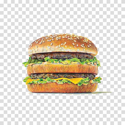 Hamburger Fast food KFC Beef, Beef Burger transparent background PNG clipart