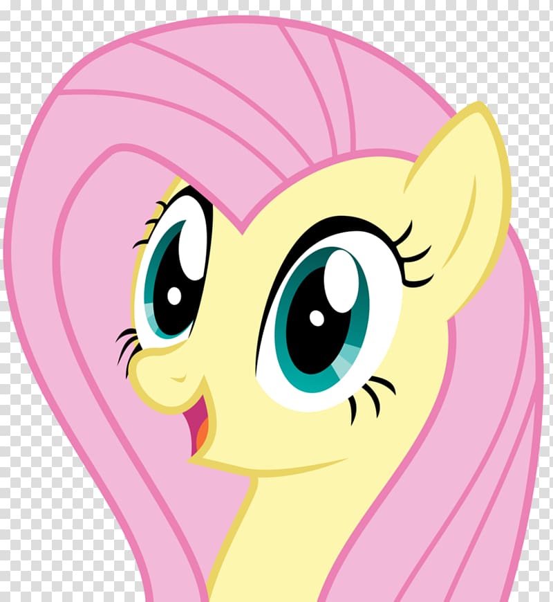 Pony Fluttershy Rainbow Dash Pinkie Pie Rarity, palpitate with excitement transparent background PNG clipart