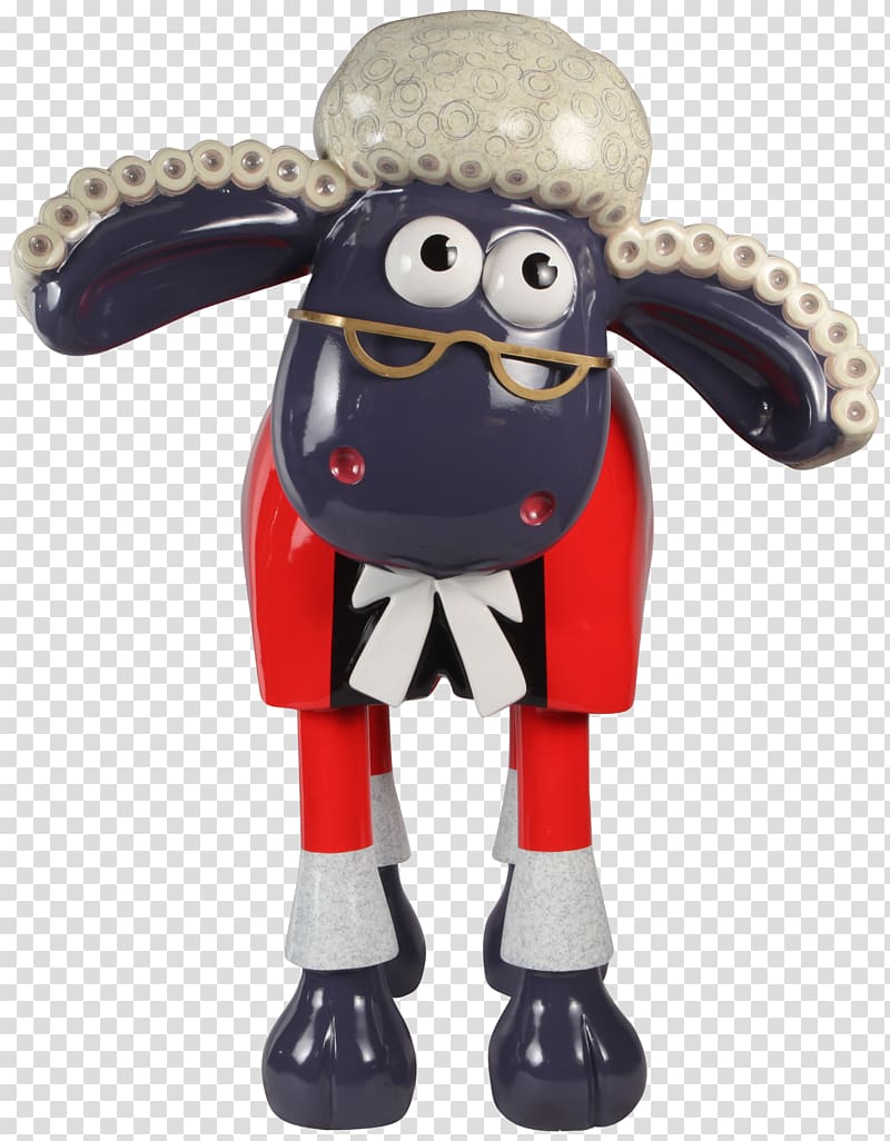 Figurine, shaun the sheep transparent background PNG clipart