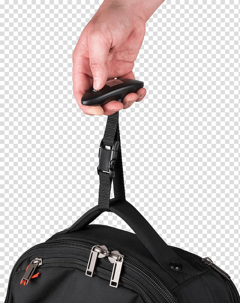 Measuring Scales Suitcase Tare weight Baggage, luggage transparent background PNG clipart