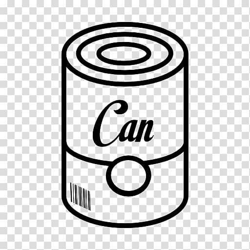 Tin can Canning Food Computer Icons , Green And Black Business Card transparent background PNG clipart
