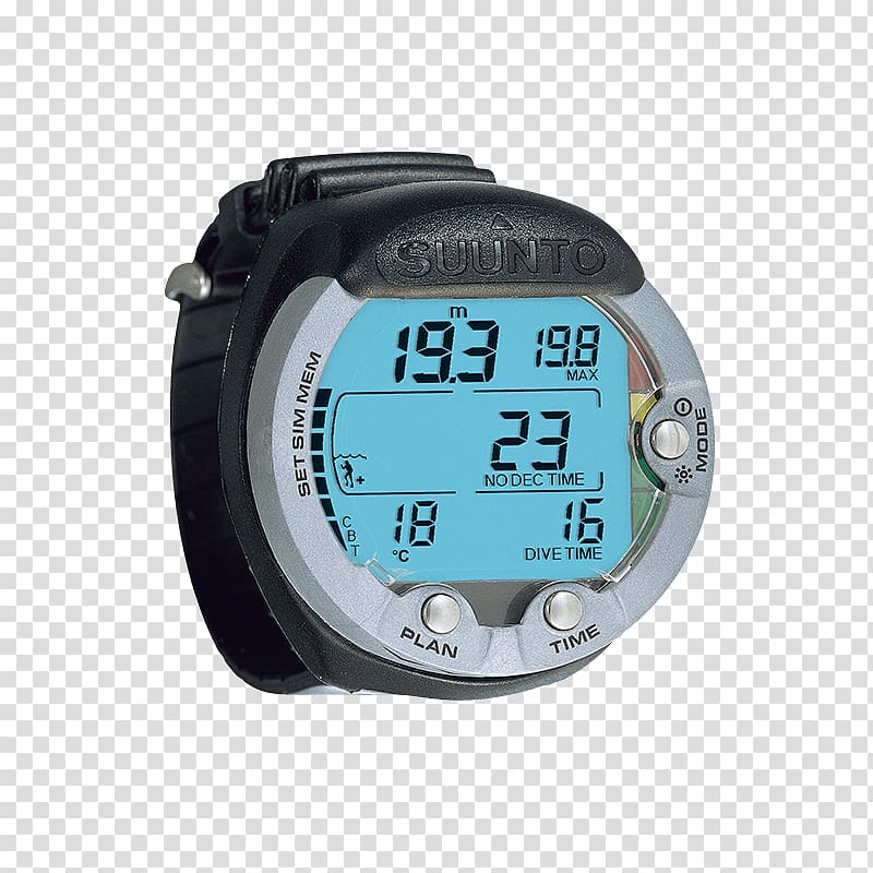 Suunto Oy Dive Computers Scuba diving Watch, Computer transparent background PNG clipart