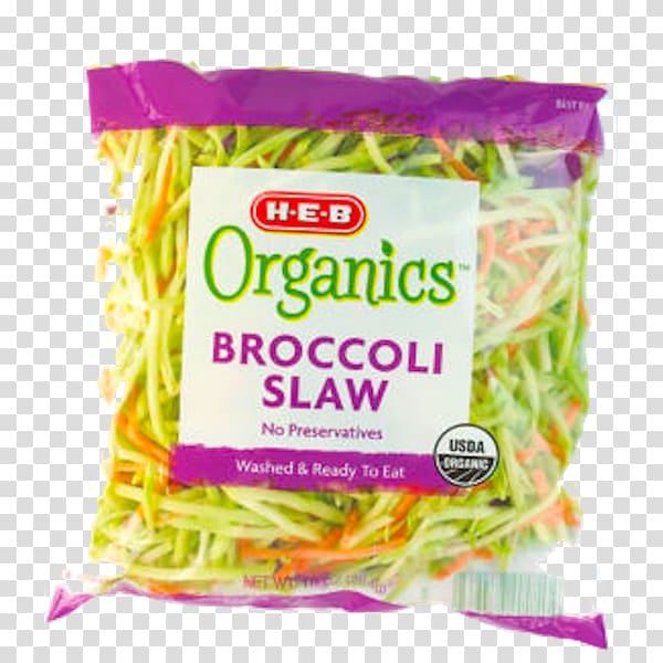 Broccoli slaw Organic food Central Market Coleslaw Vinaigrette, salad transparent background PNG clipart