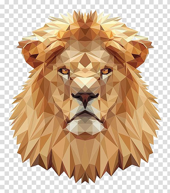 lion illustration, Lions Head Cross-stitch Pattern, Lions Head transparent background PNG clipart