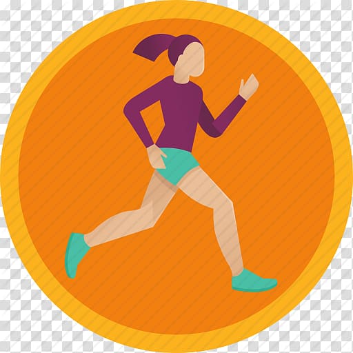 Running woman art, Computer Icons Physical fitness Iconfinder