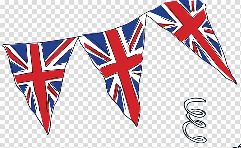 Flag of the United Kingdom Jack Bunting , britain flag transparent background PNG clipart