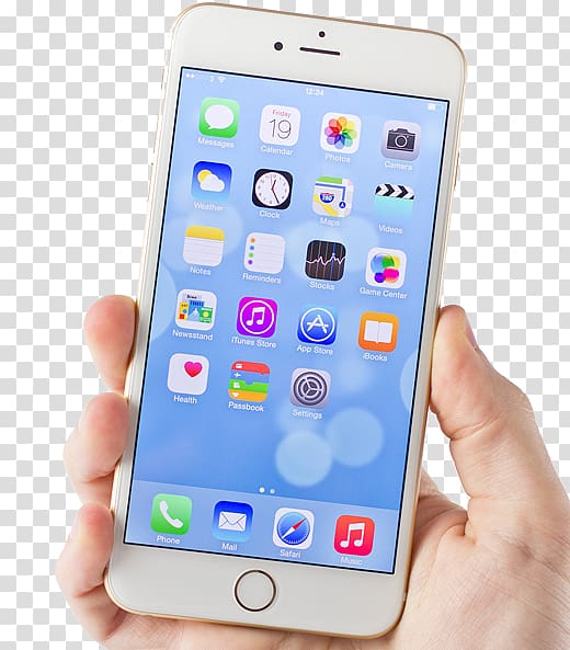 iPhone 6 Plus iPhone 6s Plus iPhone 5s Apple, holding iphone transparent background PNG clipart