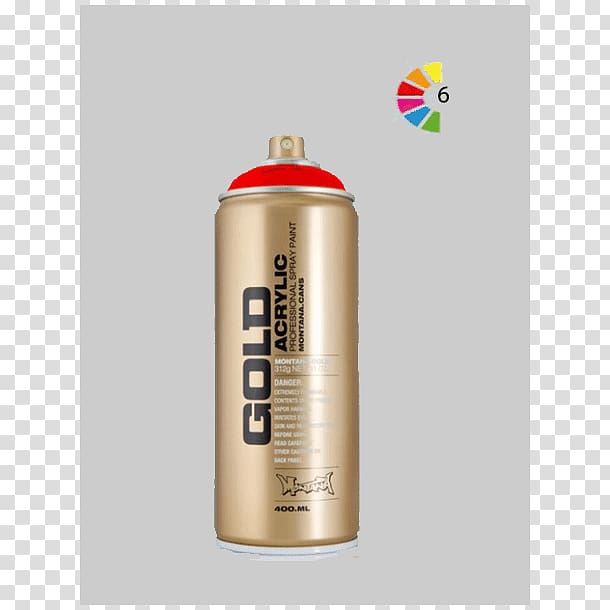 Aerosol spray Aerosol paint Gold, gold transparent background PNG clipart