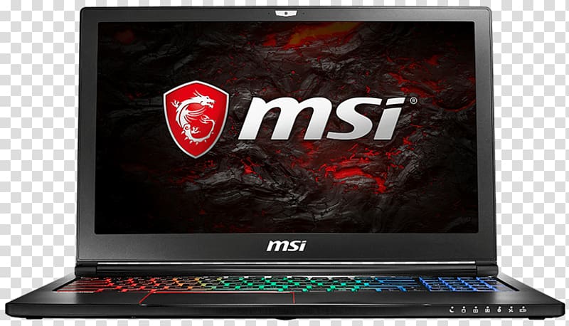 Laptop MSI GS63 Stealth Pro MSI GS63VR 7RF-263FR Stealth Pro Intel Core i7, Laptop transparent background PNG clipart